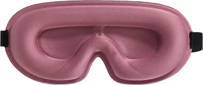 Produktbild von INF 3D Schlafmaske aus Memory-Schaum - Bequem, Atmungsaktiv, Verstellbar Rosa