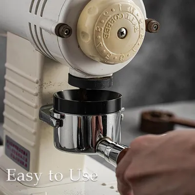 Dosierring, 51 mm, Kaffeefilter für Kaffee, magnetisch, Trichter für Espresso, Kaffeefilter kompatibel mit Filterhalter 51