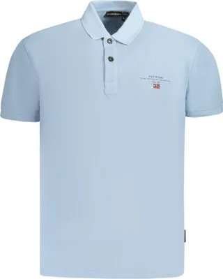Immagine prodotto di Napapijri Polo da uomo a maniche corte, azzurro NP0A4GDLELBASSS4_AZI83 : Taglia - S Taglia: S