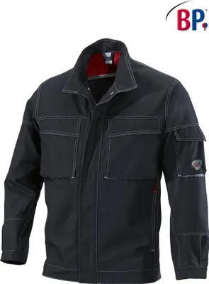 Produktbild von BP® Arbeitsjacke - schwarz/dunkelgrau - 60/62n