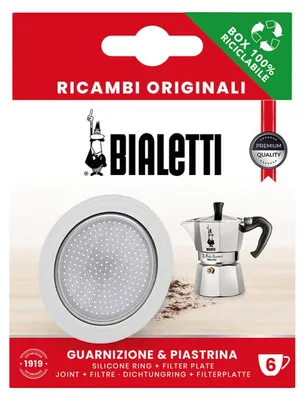 Obrázek produktu pro Těsnění a filtr pro kávovary Bialetti Induction s objemem 6 šálků