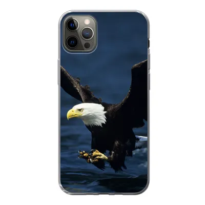 Produktbild von MuchoWow® Handyhülle Schutzhülle Hülle für iPhone 13 Pro Max Adler - Nahaufnahme - Wasser Silikon Softcase Handy Hülle - Mobiltelefon