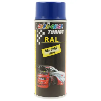 Produktbild von DUPLI-COLOR SPRAY PAINT RAL 5002 ultramarinblau glanz, 400 ml