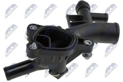 Produktbild von NTY CTM-PL-017 Kühlmittelflansch für OPEL Corsa D Schrägheck (S07) Wasserflansch