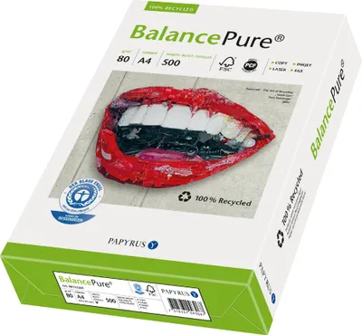 Produktbild von Balance - Papierbalance Pure A4 80gr White | Packung mit 500 Blättern