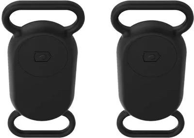 Produktbild von Silikonhülle passend für Samsung Galaxy SmartTag 2 – Silikon – Schwarz – 2 Stück – Tracker-Halterung – Tag-Hülle – CHPN
