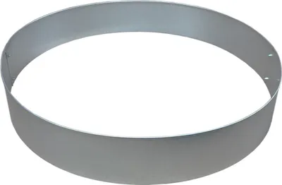 Produktbild von Rasenkanten Baumring Metall Kreis Ø 75 cm x 12 cm verzinkt - 1er