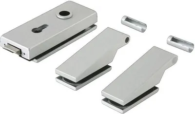 Obrázek produktu pro dormakaba skleněné dveřní kování STUDIO Classic LM stříbrně eloxované PZ DIN L/R - 81005215099
