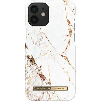 Immagine prodotto di iDeal of Sweden Custodia posteriore alla moda per iPhone 12 Mini - Oro di Carrara