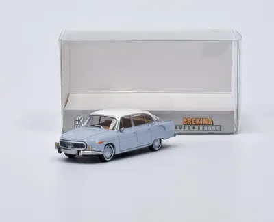 Produktbild von Tatra 603-2 hellgrau von Brekina im Maßstab 1:87