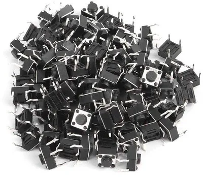 Obrázek produktu pro Miniaturní mikrospínač 6 × 6 × 4,3 mm pro elektroniku pro kutily