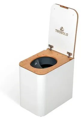 Produktbild von TROBOLO SilvaBlœm Trenntoilette Campingtoilette Weiß