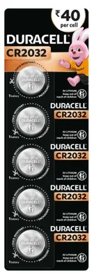 Immagine prodotto di Duracell Batterie Procell - CR2032 Intense Lithium 5er Blis