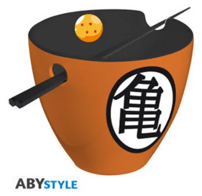 Produktbild von DRAGON BALL - Ramen Bowl with chopsticks - "Goku symbols"