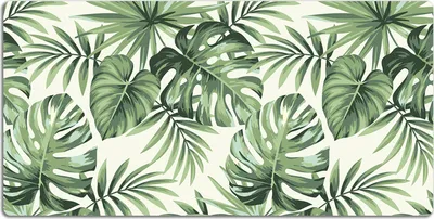 Produktbild von Schreibtischmatte Tischunterlage 100x50 cm Mauspad - Tropisches Muster