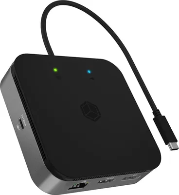 Produktbild von ICY BOX 7-in-1 - Dockingstation - USB-C 3.2 Gen 2 / Thunderbolt 3 / Thunderbolt 4