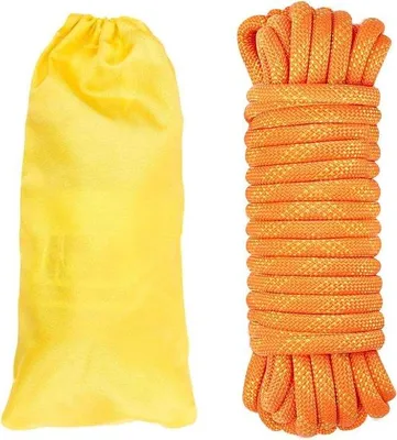 Produktbild von Kletterseil – Outdoor-Seil – Für Outdoor-Aktivitäten – Hohe Tragfähigkeit – 30 Meter – Orange
