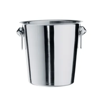 Image de Seau à champagne / Rafraîchisseur de bouteille / Rafraîchisseur de vin, acier au nickel-chrome, 3,7 litres