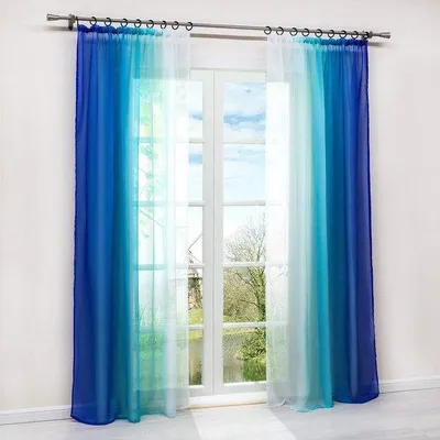 Produktbild von Famanu transparente Gardinen elegant - 145/140 cm