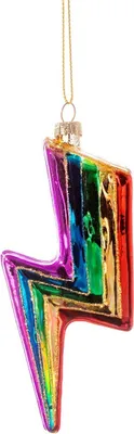 Produktbild von Weihnachtskugel mit Regenbogenblitz - Sass & Belle