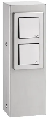 Produktbild von Steckdosensäule edel. IP44 mit 4 Steckdosen 021