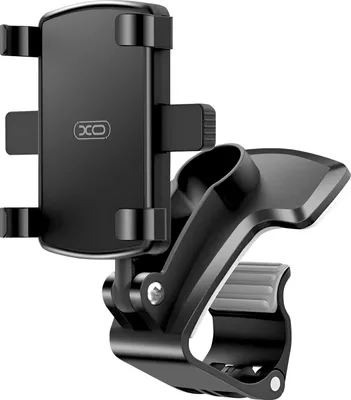 Immagine prodotto di XO, supporto per smartphone da cruscotto per auto con rotazione a 360° stabile, nero