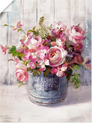 Produktbild von ARTland Poster Gartenblumen I Größe: 30x40 cm