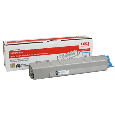 Image de Toner fr OKI C800 Serie, cyan
