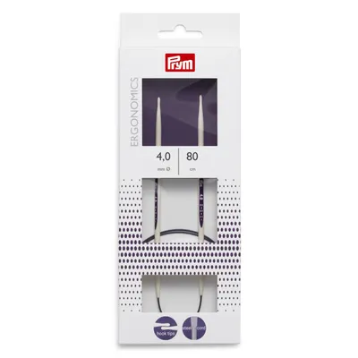 Produktbild von Prym HN Rundstricknadeln Ergonomics 80 cm 4,00 mm