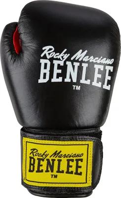 Produktbild von Benlee Fighter Lederboxhandschuhe Schwarz 14 oz Schwarz 14 oz