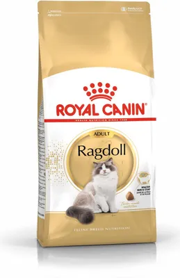 Zdjęcie produktu dla Royal Canin Ragdoll Adult, Dorosły, Ragdoll, Drób, 10 kg, Zawiera przeciwutleniacze
