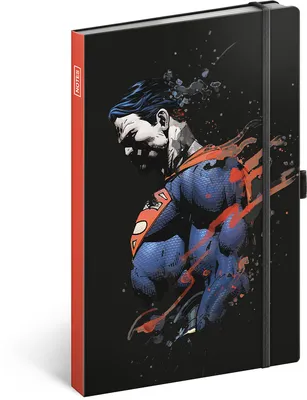 Produktbild von Notizbuch Superman, liniert, 13 × 21 cm