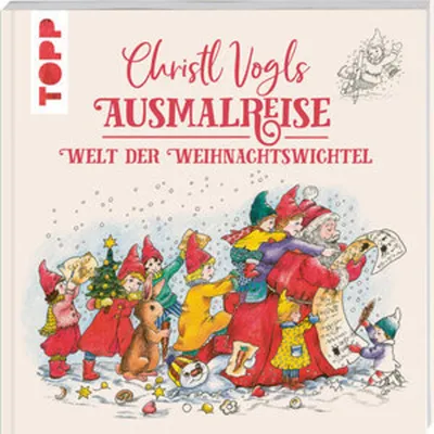 Immagine prodotto di Christl Vogls Ausmalreise - Welt der Weihnachtswichtel