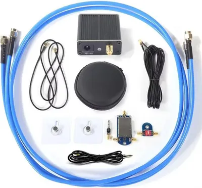 Obrázek produktu pro aktivní přijímací anténa 50K-500MHz Full Band Loop HF AM FM VHF UHF SDR Rádiová přijímací anténa