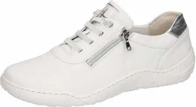 Immagine prodotto di Waldläufer 612003 299 663 Scarpe da ginnastica da donna Milena Bianco, Bianco, Taglia 6½