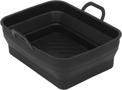 Imagen del producto de Molde de silicona rectangular, de 24 x 18 cm, para freidoras de aire