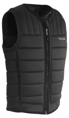 Produktbild von FOLLOW Wakeboard Weste Total Impact dark grey L