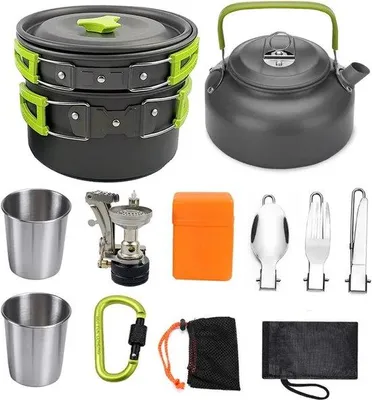 Produktbild von Camping Kochset Aluminium Outdoor