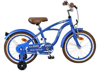 Produktbild von Volare Blue Cruiser Kinderfahrrad - Jungen - 16 Zoll - Blau