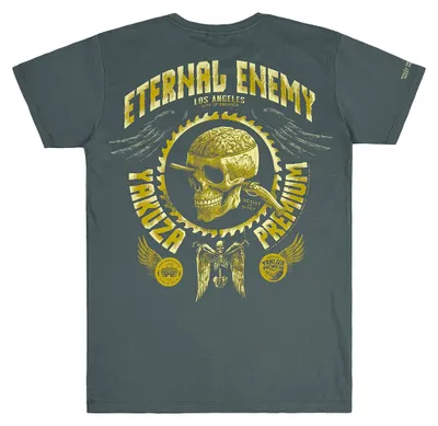 Produktbild von Yakuza Premium Herren T-Shirt 4008 olive grey 3XL