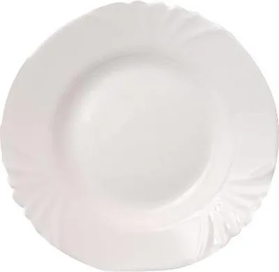 Immagine prodotto di piatto da dessert in vetro CADIX 19,5 cm BIANCO