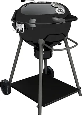 Produktbild von Outdoorchef Kensington 570 ULINE Holzkohle-Kugelgrill Ø 54cm – fahrbar, für 6 Personen – Premium Terrassen- & Garten-Smoker mit Easy