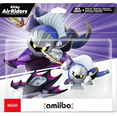 Productafbeelding van amiibo Meta Knight & Schaduwster - Kirby Air Riders - Speelfiguur