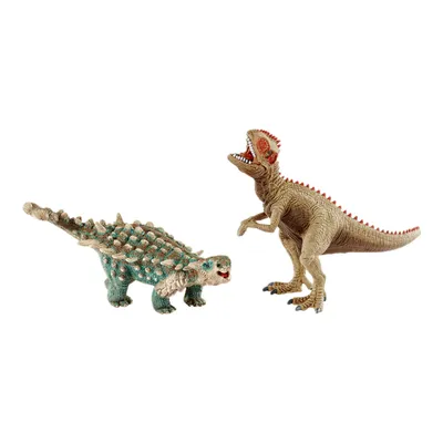 Produktbild von Schleich - Tierfiguren, Saichania und Giganotosaurus, klein; 41426