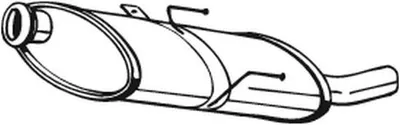 Produktbild von Bosal Endschalldämpfer  190-833