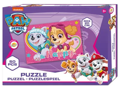 Produktbild von Puzzle Paw Patrol Be Happy - 50 Teile