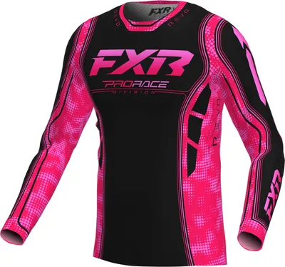 Immagine prodotto di Maglia da motocross FXR Revo Velocity, nero/rosa, L