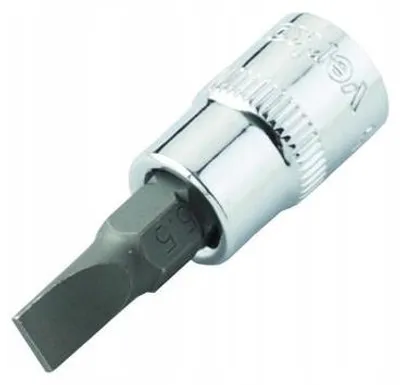 Produktbild von Verkatto 1/4" Bit-Steckschlüssel Flachschrauber SL6