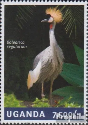 Produktbild von Briefmarken Uganda 2014 Mi 3249 (kompl.Ausg.) postfrisch Kronenkranich
