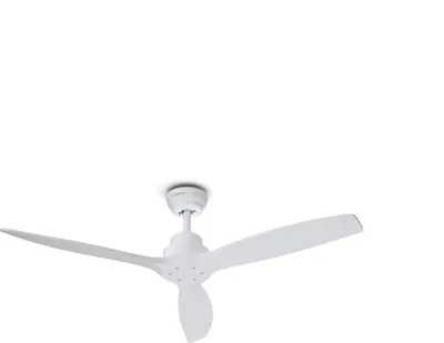 Produktbild von Klarstein Santa Elena Deckenventilator – 52" Echtholzflügel, 6 Stufen, Fernbedienung, 9.060 m³/h, Leise 45 dB, Sommer & Wintermodi, Timer, 132 cm